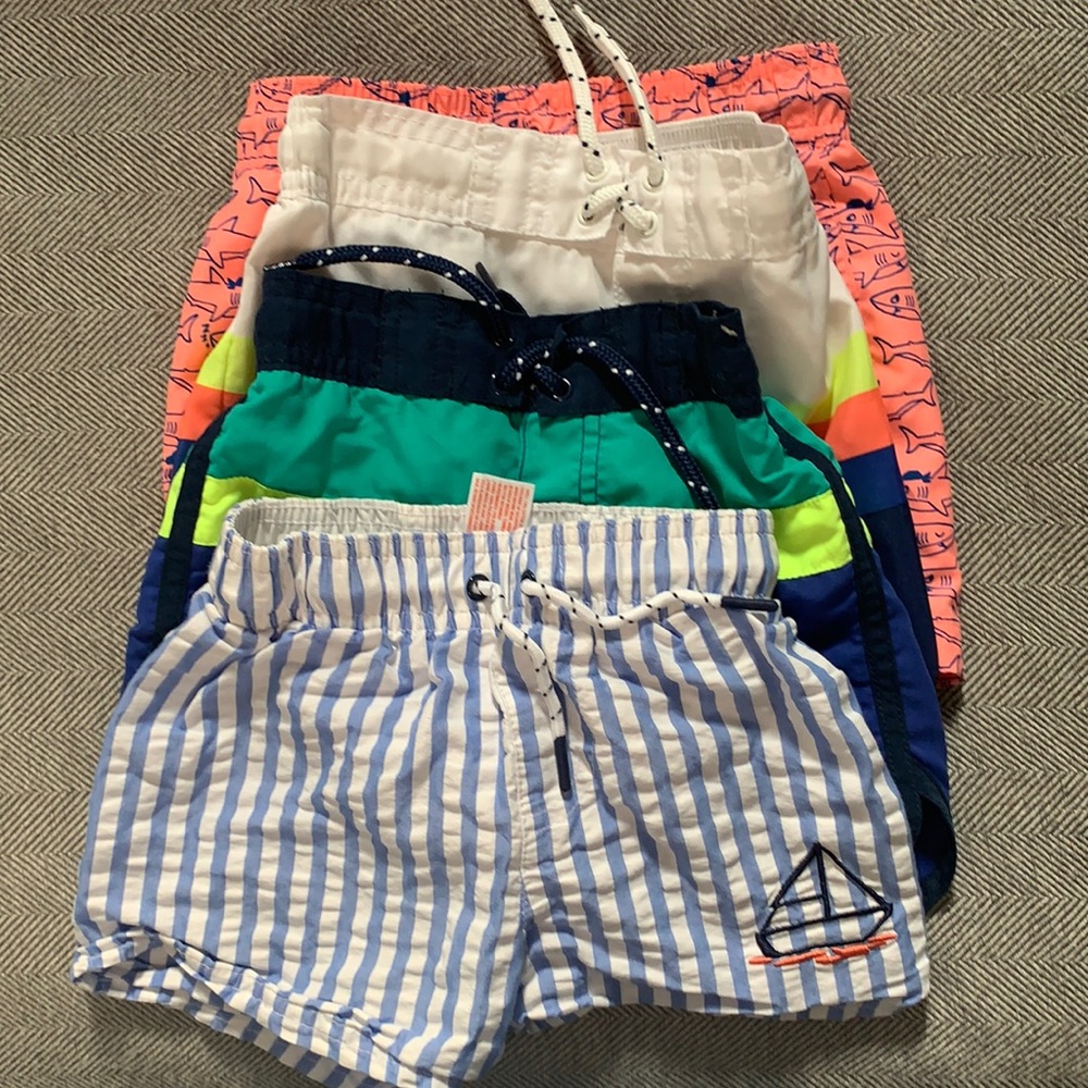 Toddler boys size 2 bathing suits